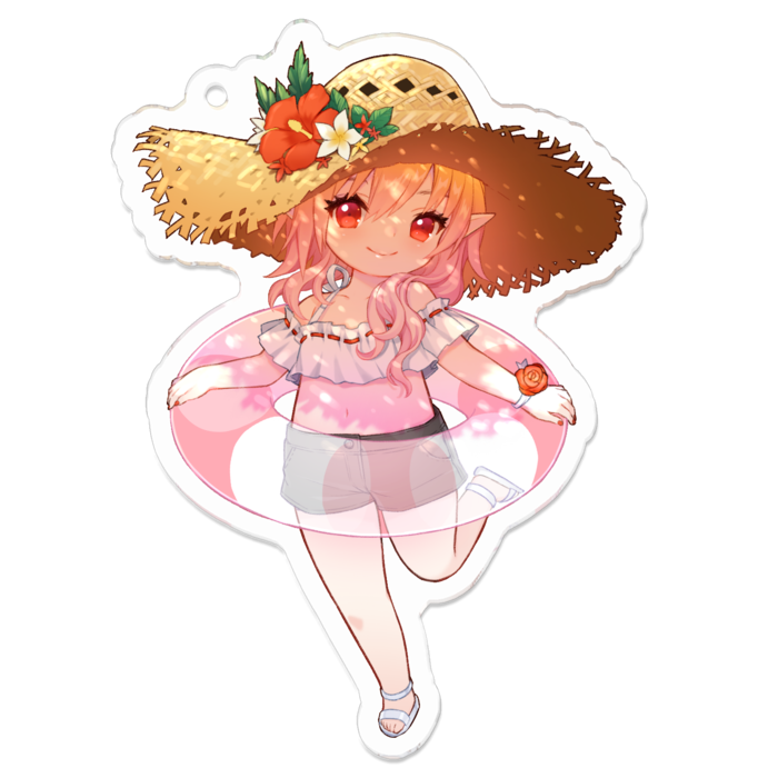 アクリルキーホルダー - 70 x 70 (mm)