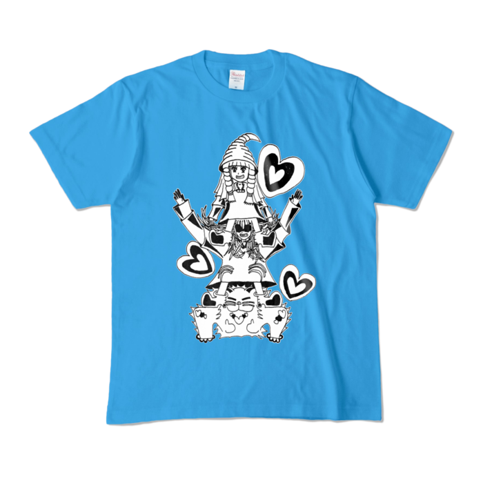 カラーTシャツ - M - ターコイズ (濃色)