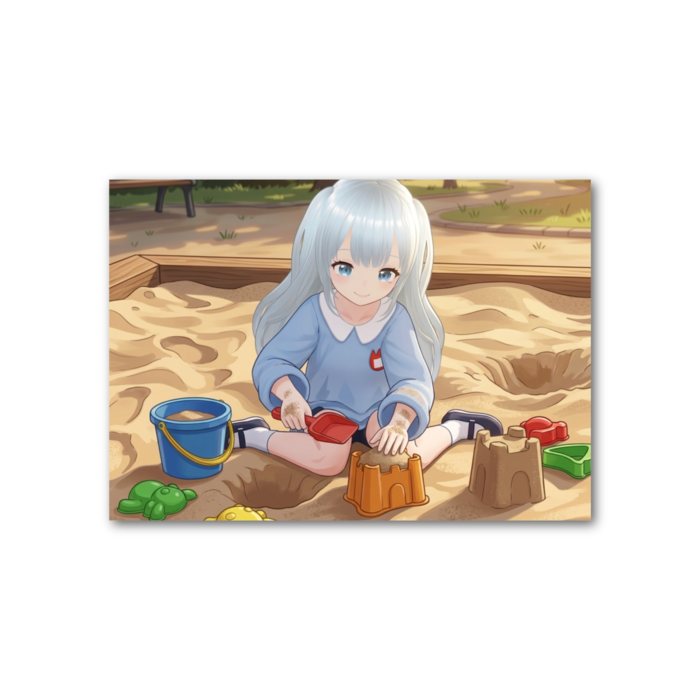 フォト風カード - 横 - 片面