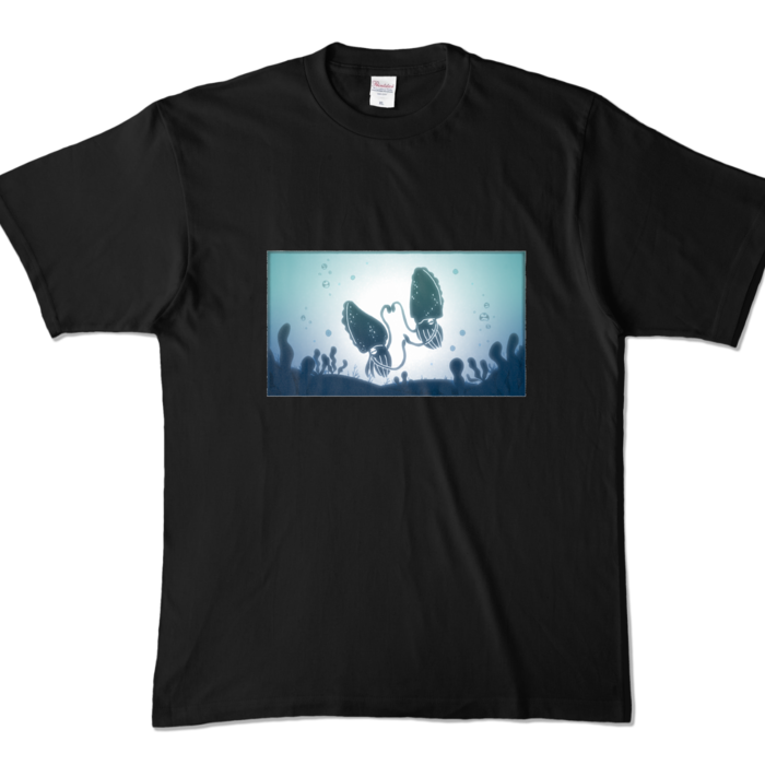 カラーTシャツ - XL - ブラック (濃色)