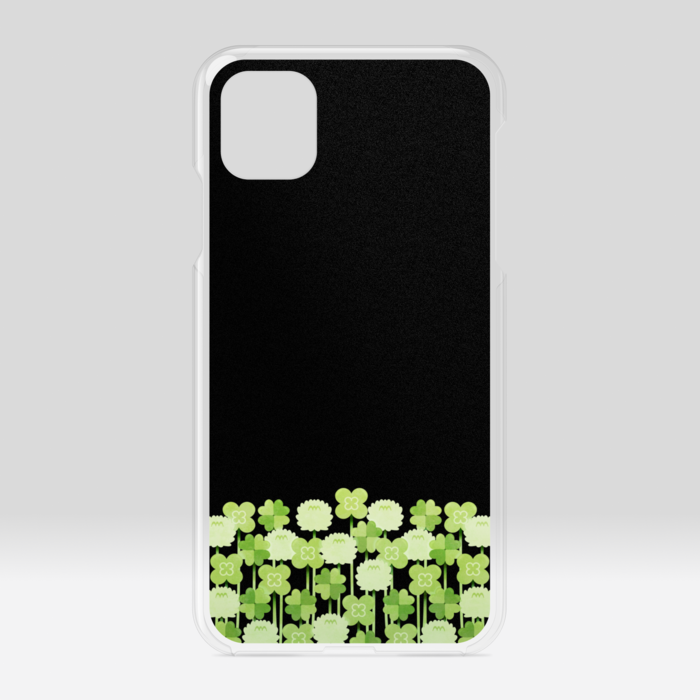 クリアiPhoneケース　黒色　iPhone 11