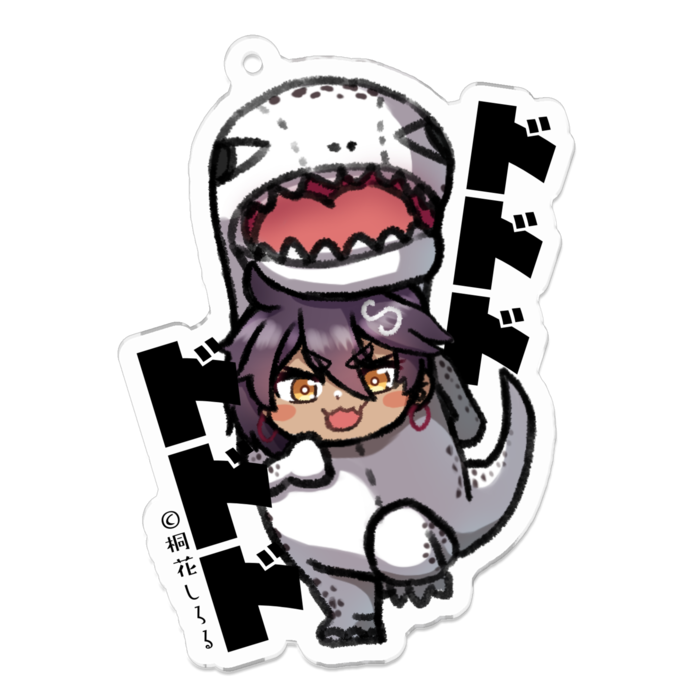 アクリルキーホルダー - 70 x 70 (mm)