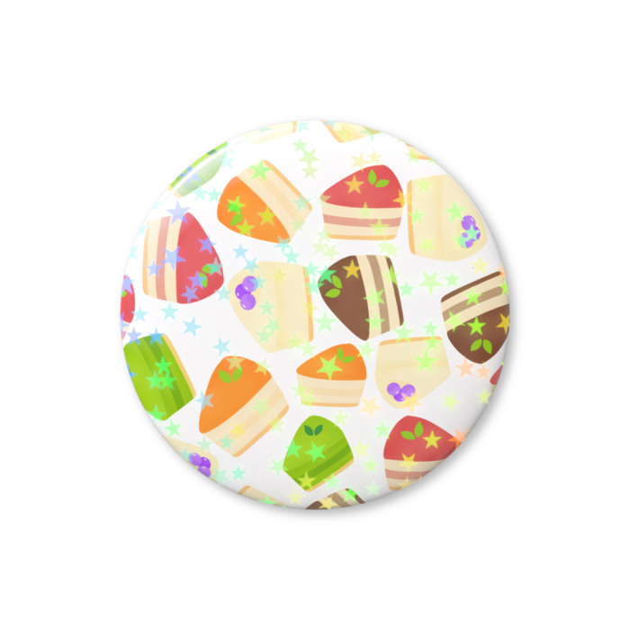 ホログラム缶バッジ - 32mm