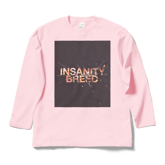 ロングスリーブTシャツ - L - ライトピンク