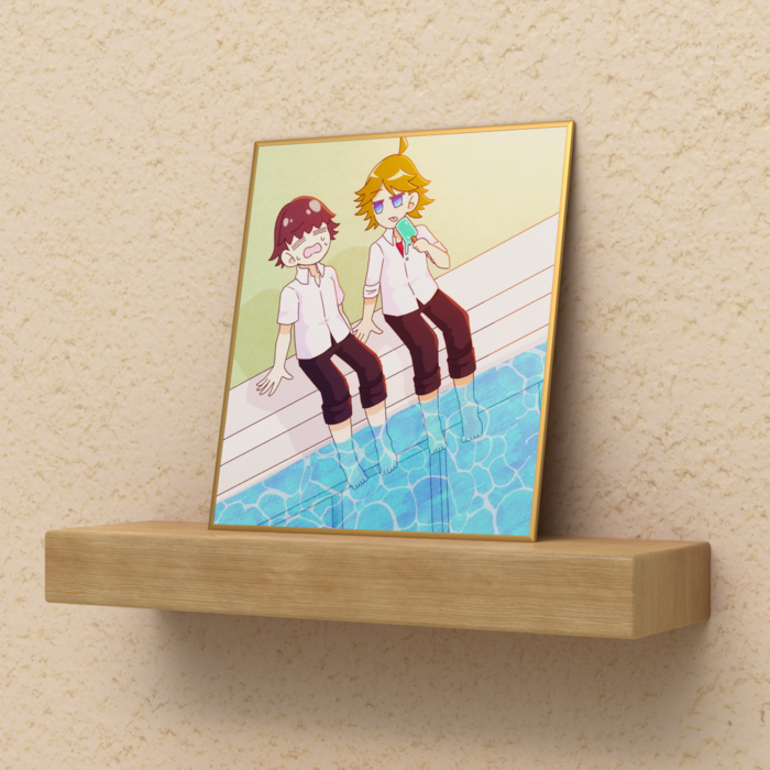 色紙 - ミニ（H135 × W120mm）