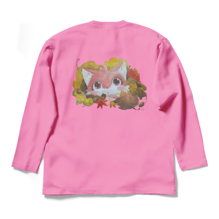 ロングスリーブTシャツ - L - ピンク(1)