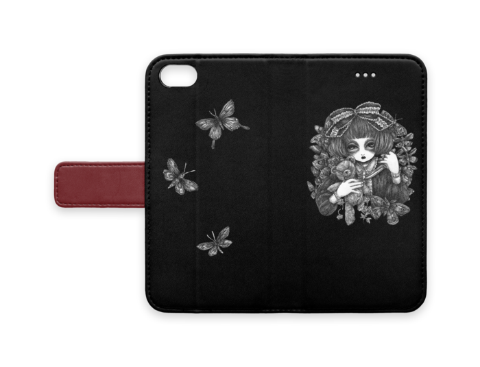 手帳型iPhoneケース - iPhone7 - ストラップ穴 なし