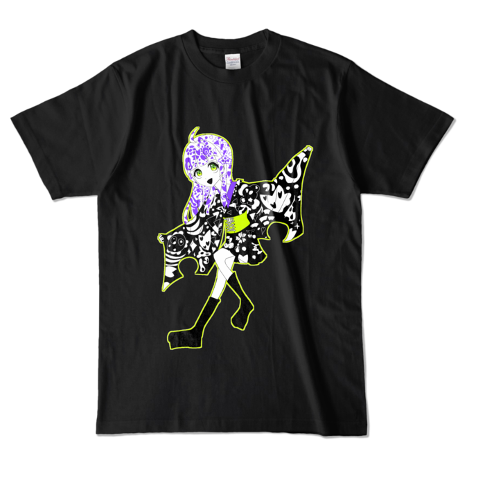 カラーTシャツ - L - ブラック (濃色)