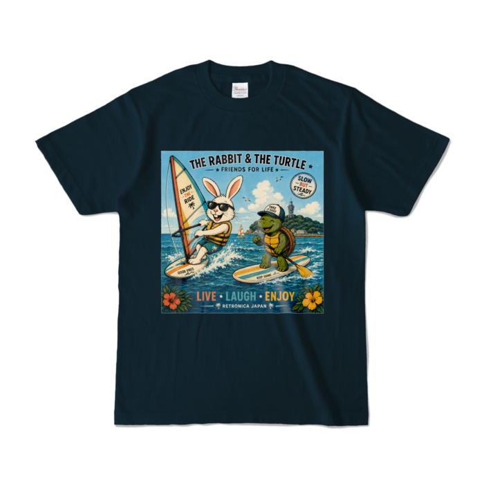 カラーTシャツ - S - ネイビー (濃色)