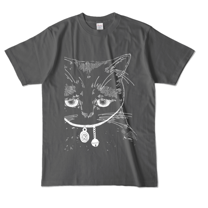 カラーTシャツ - L - チャコール (濃色)