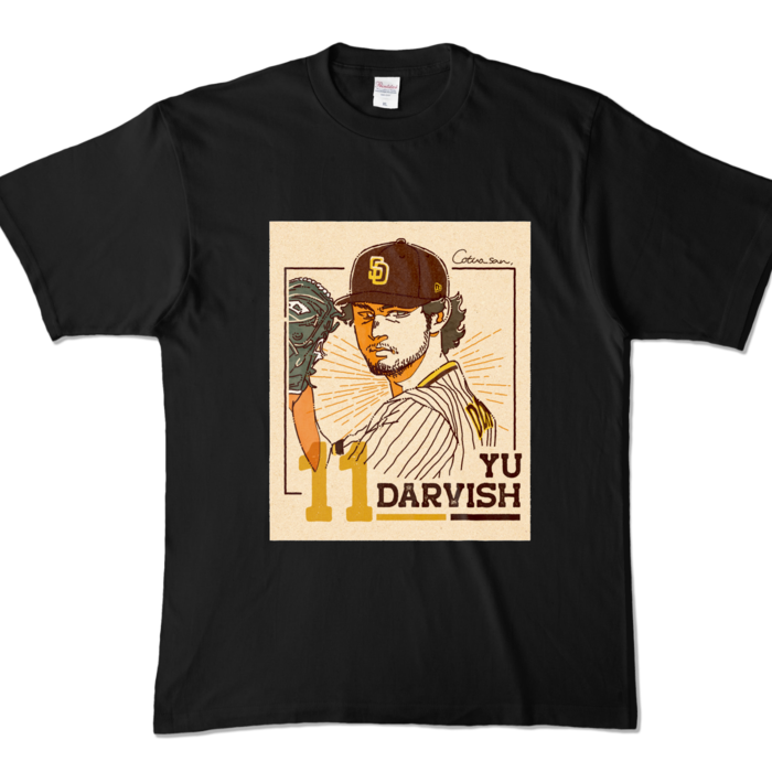 カラーTシャツ - XL - ブラック (濃色)