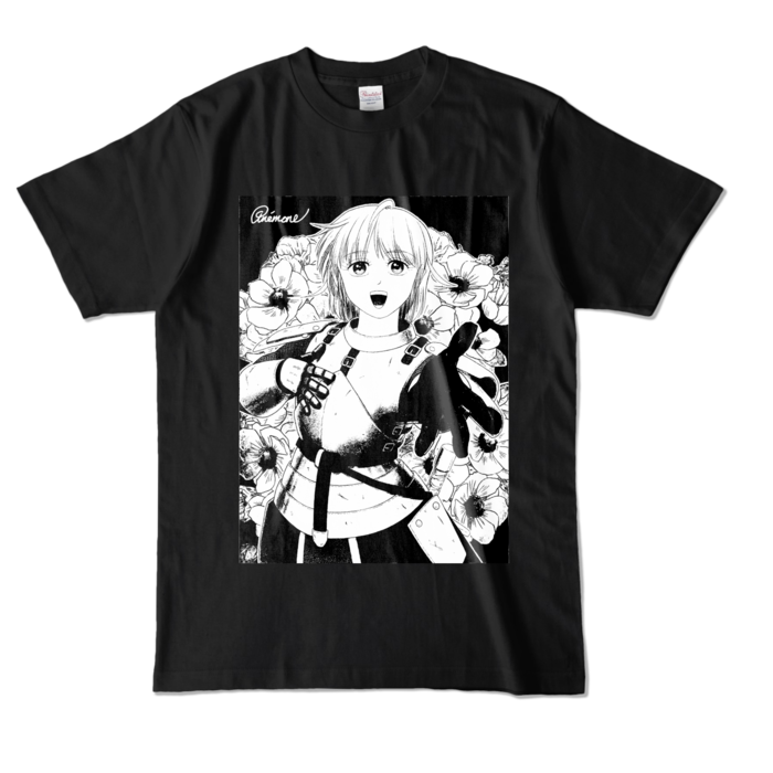 カラーTシャツ - L - ブラック (濃色)