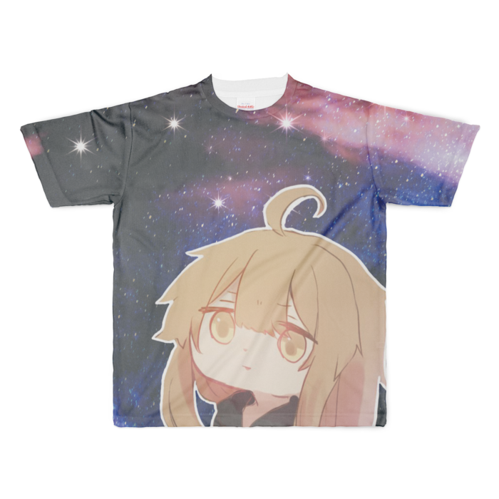 フルグラフィックTシャツ - XL - 両面印刷
