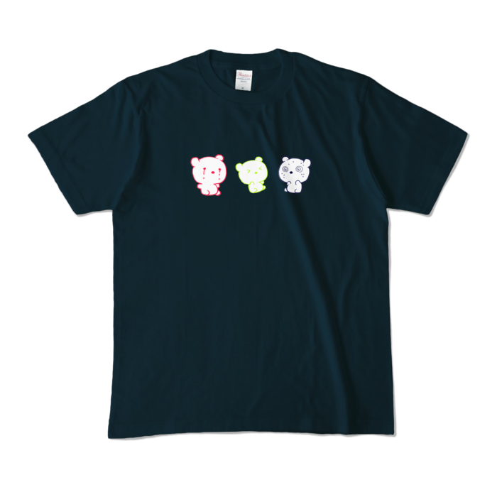 カラーTシャツ - M - ネイビー (濃色)