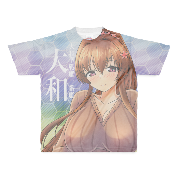 フルグラフィックTシャツ - M - 正面印刷のみ