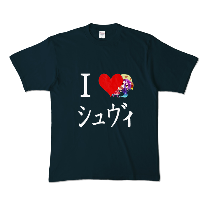 カラーTシャツ - XL - ネイビー (濃色)