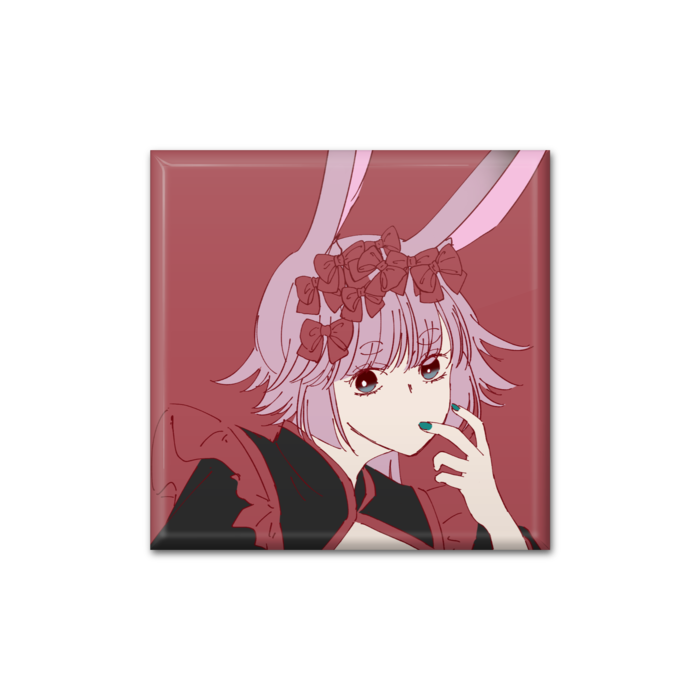 缶バッジ - 四角形40mm