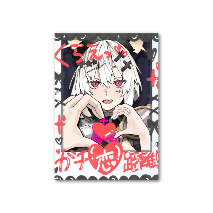 フォト風カード - 縦 - 片面