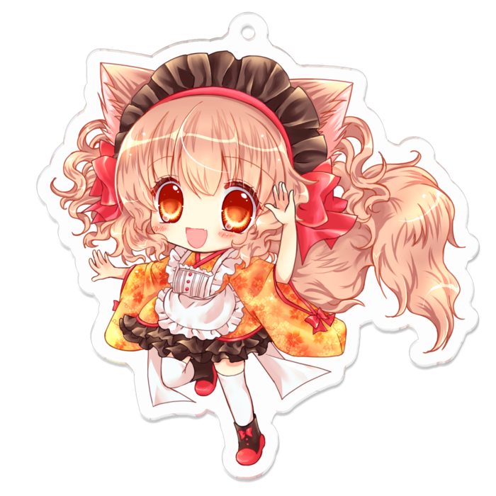 アクリルキーホルダー - 70 x 70 (mm)