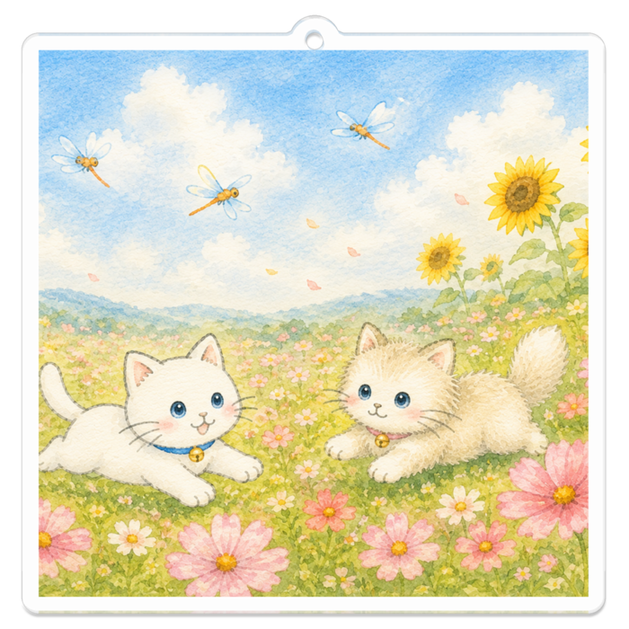 アクリルキーホルダー - W70 × 70mm 以内