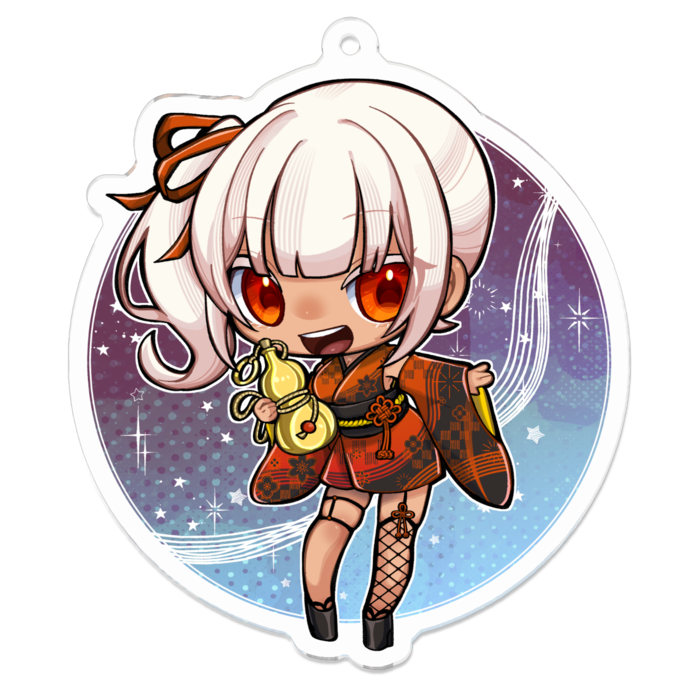 アクリルキーホルダー - 70 x 70 (mm)