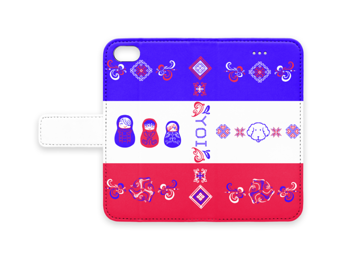 手帳型iPhoneケース - iPhone7 - ストラップ穴 なし