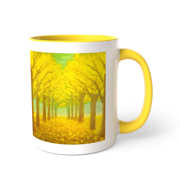 ツートンカラーマグカップ - 直径 8.2cm / 高さ 9.5cm