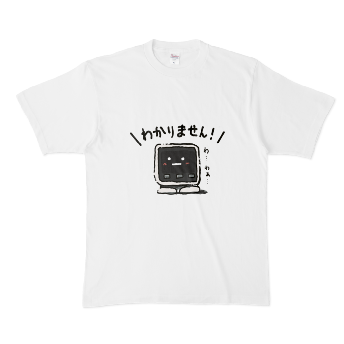 Tシャツ - XL - 白 - 文字なし - CORE2カラー