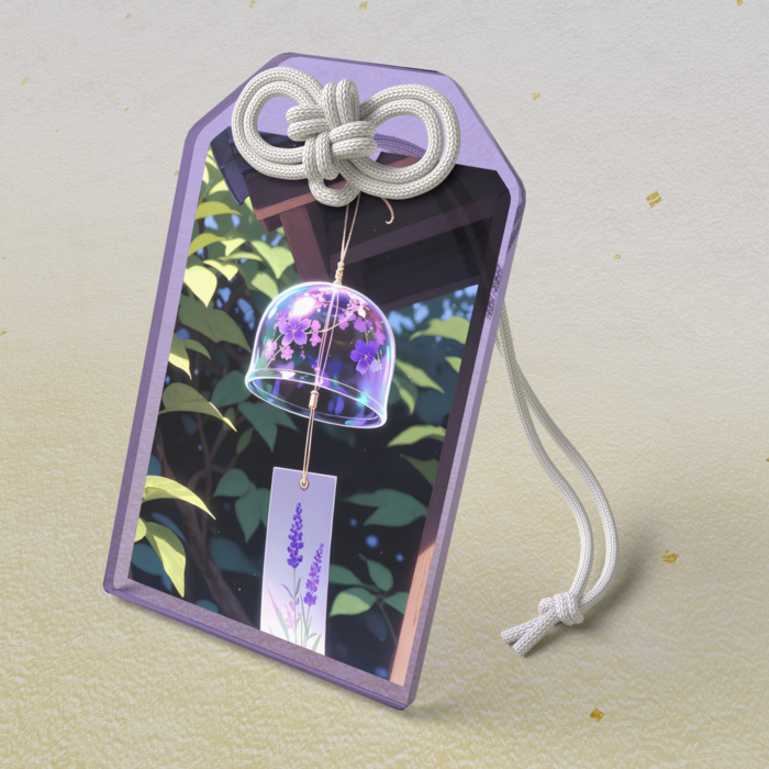 アクリルお守り - 50 × 80mm