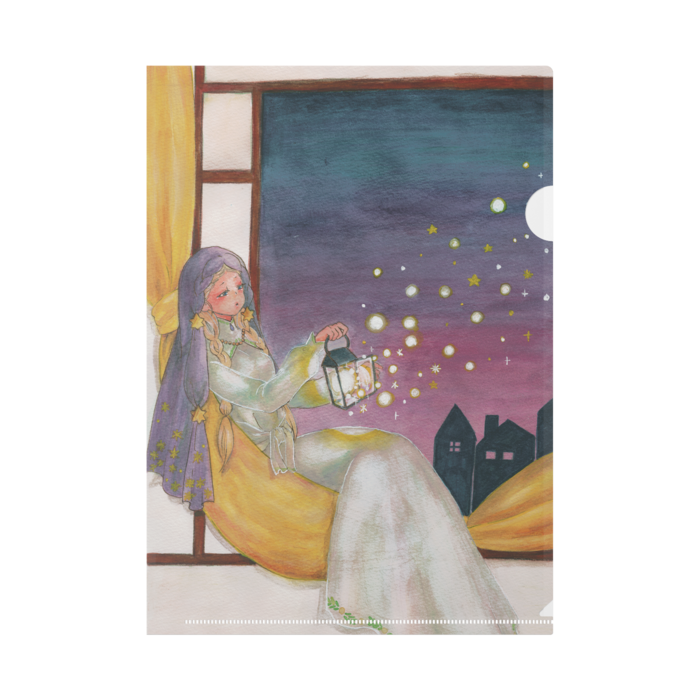 星 クリアファイル - A4