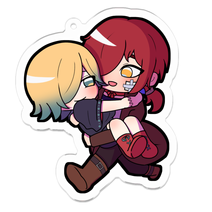 アクリルキーホルダー - 70 x 70 (mm)