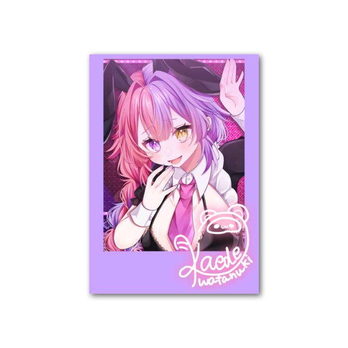 フォト風カード - 縦 - 片面