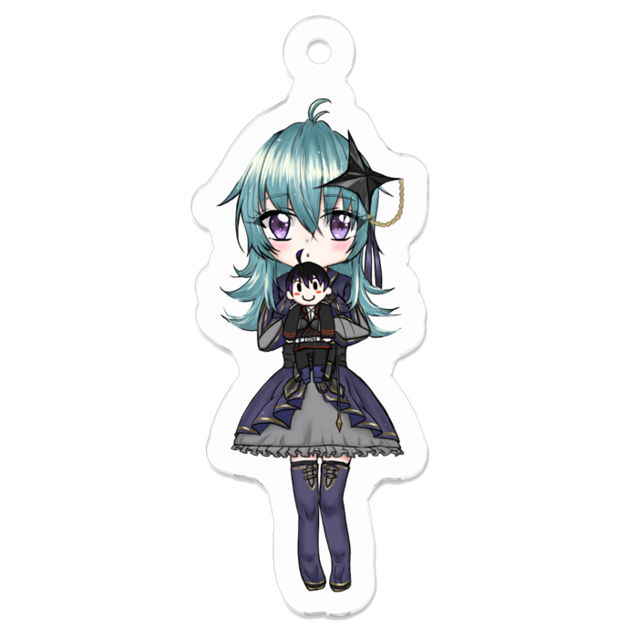 アクリルキーホルダー - 50 x 50 (mm)