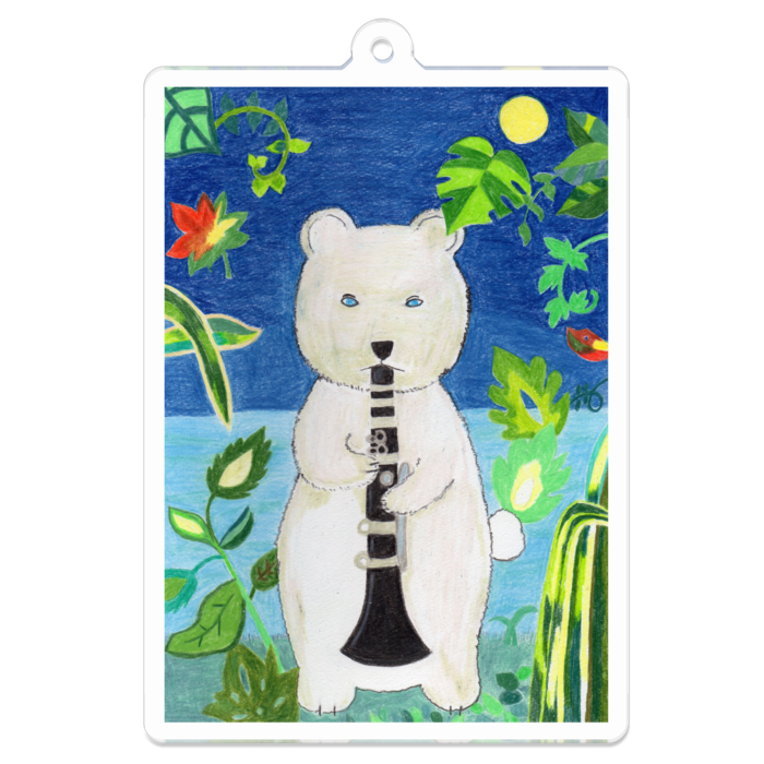 アクリルキーホルダー - 70 x 70 (mm)
