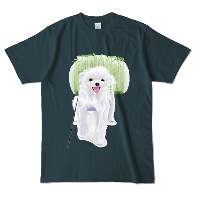 カラーTシャツ - L - デニム (濃色)