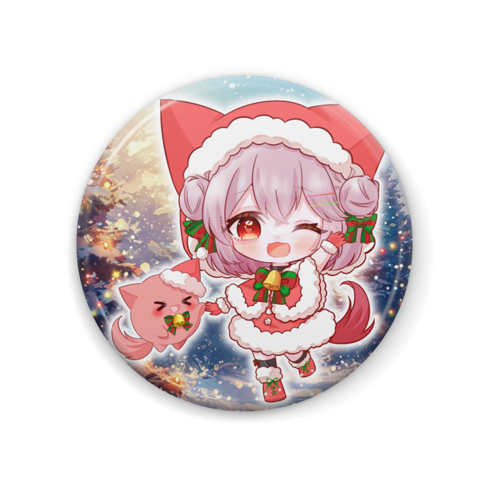 缶バッジ-クリスマス#3-