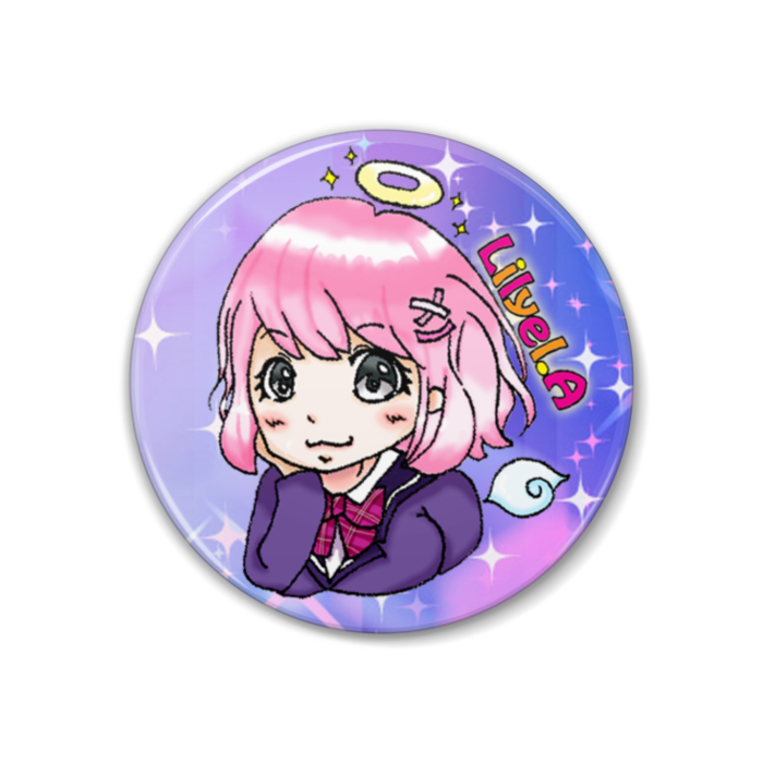 天使リリエル オリジナル缶バッジ 天使リリエルshop Booth