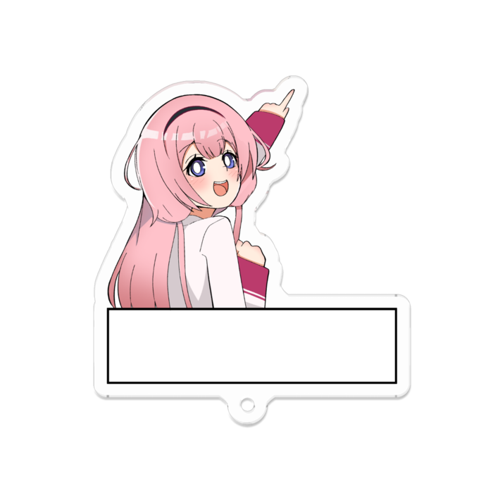 アクリルキーホルダー - 70 x 70 (mm)