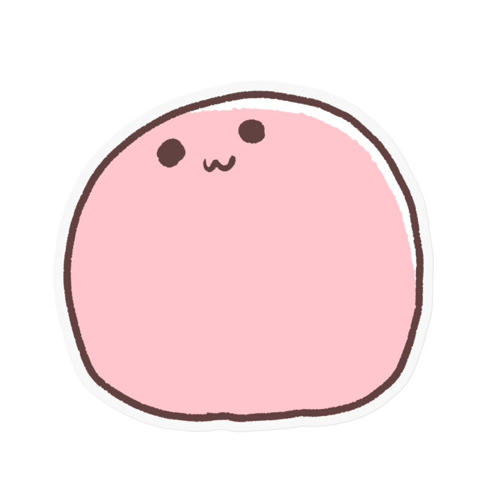 ステッカークリア - 100 x 100 (mm)(1)