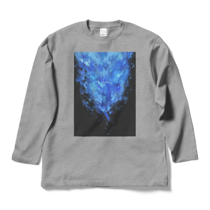 ロングスリーブTシャツ - L - 杢グレー