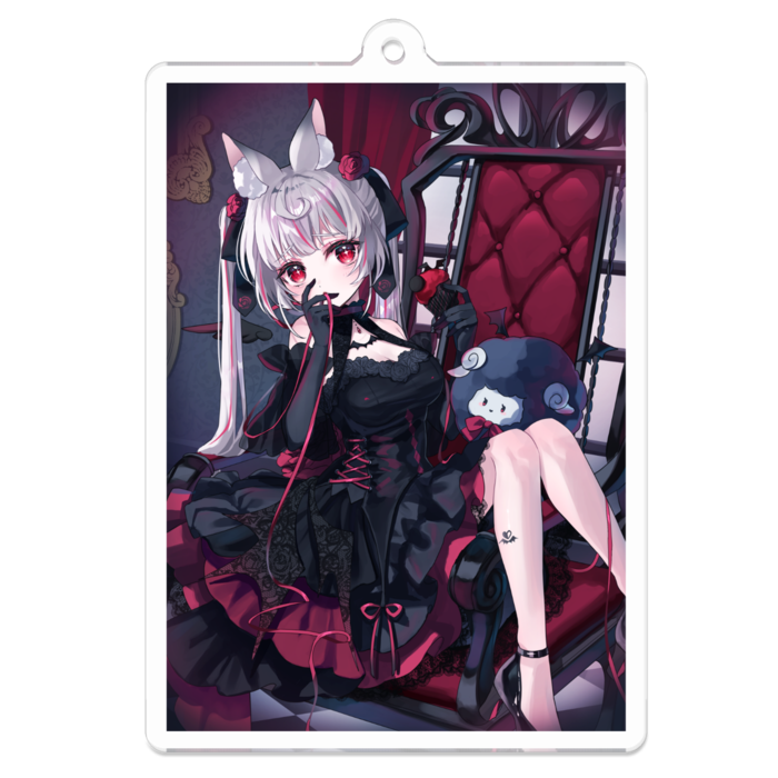 アクリルキーホルダー - 70 x 70 (mm)