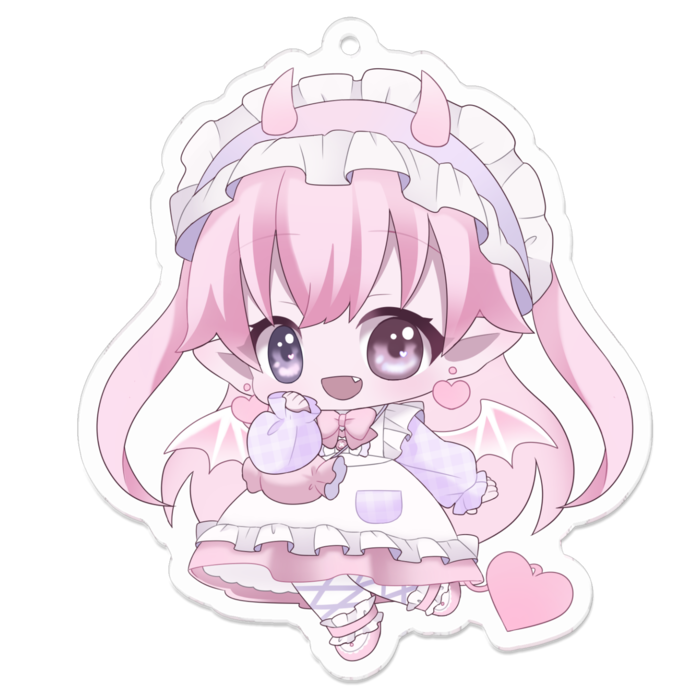 アクリルキーホルダー - 70 x 70 (mm)