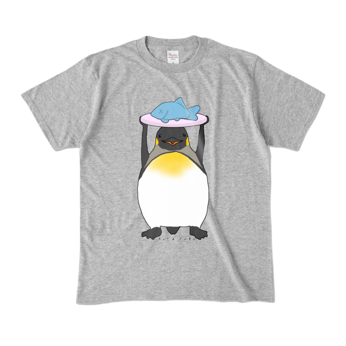 カラーTシャツ - M - 杢グレー (濃色)