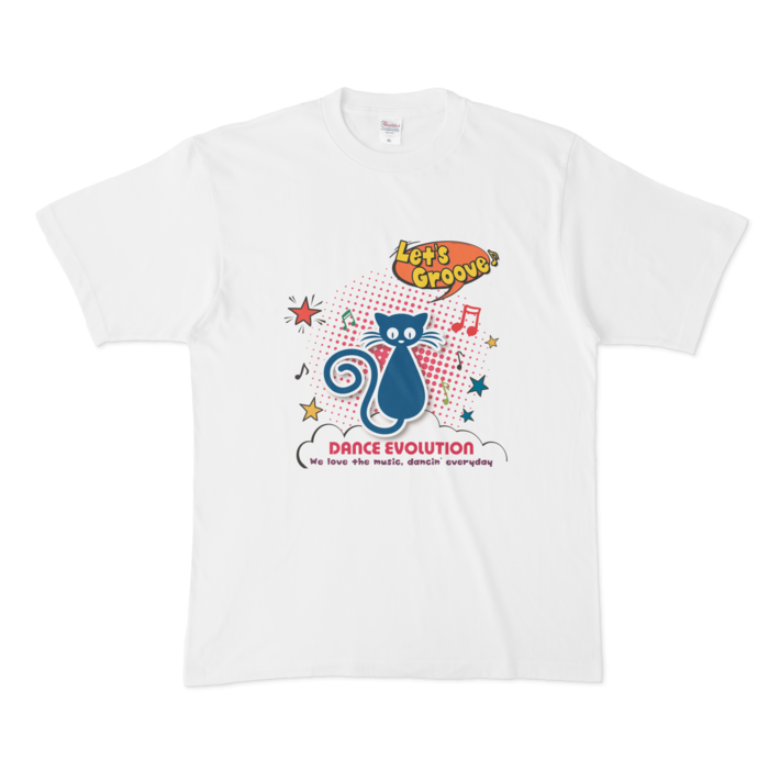Let'sGroove 白Tシャツ - XL