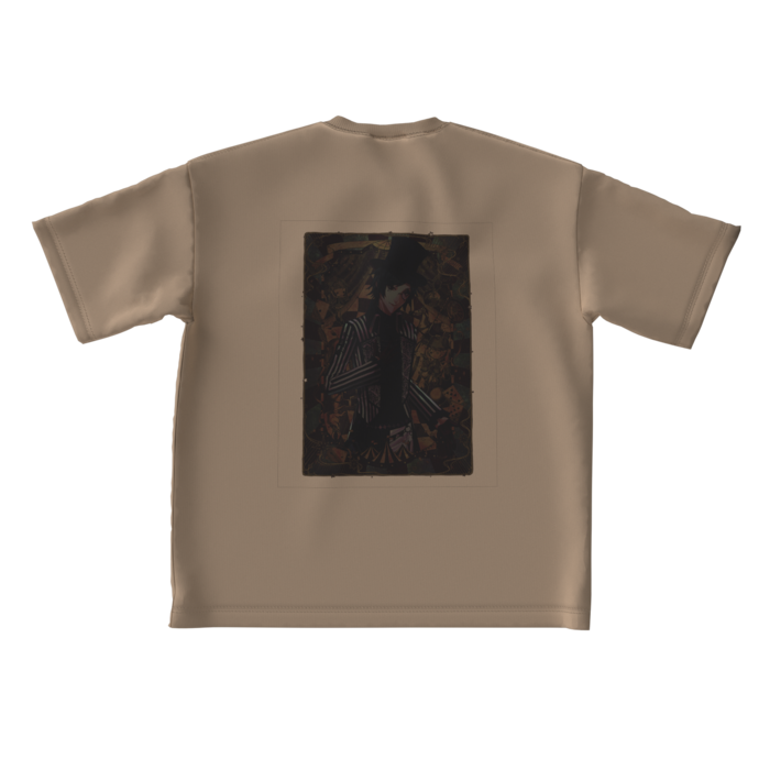 ビッグシルエットTシャツ - L - 背面