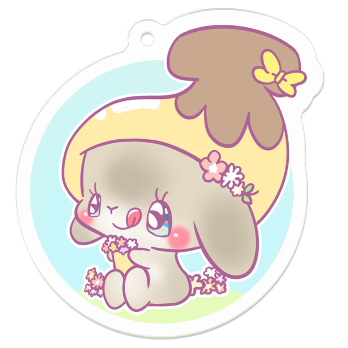 アクリルキーホルダー - 50 x 50 (mm)
