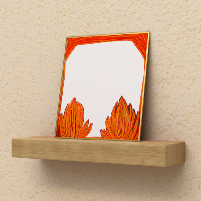 色紙 - ミニ（H135 × W120mm）