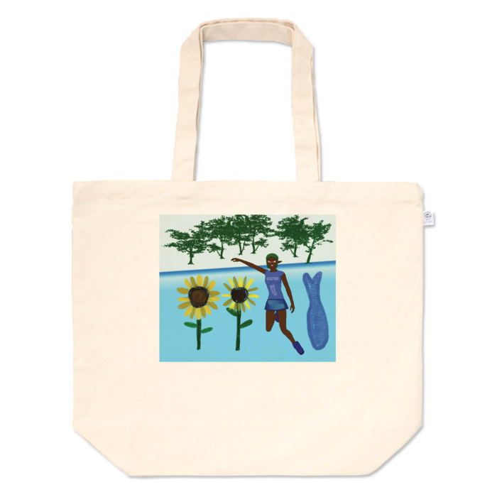 トートバッグ - L - プリント面積中