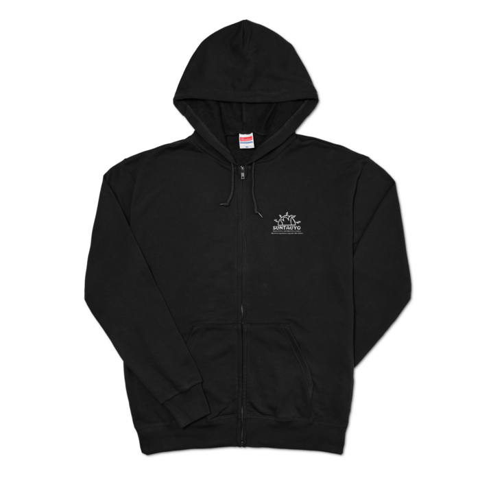 ジップパーカー - XL - 左胸