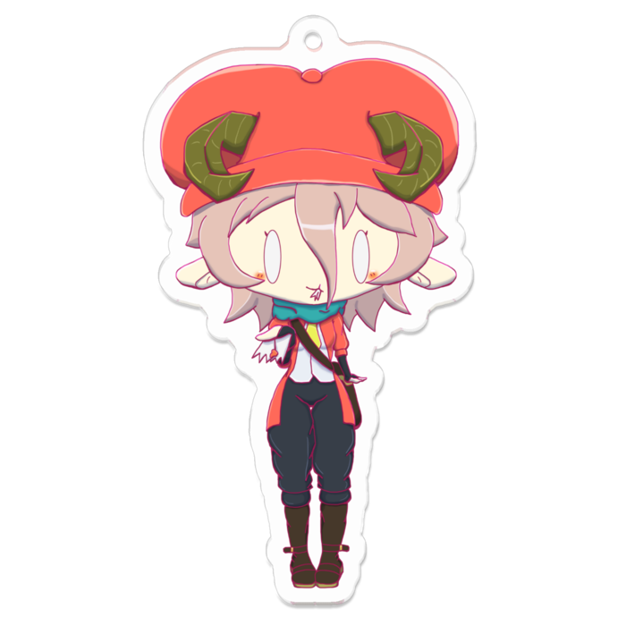 アクリルキーホルダー - 70 x 70 (mm)